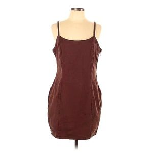 H&M Divided Mini Dress - Brown L